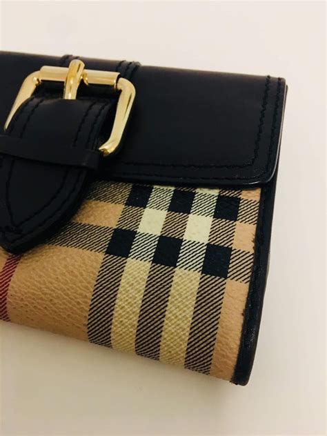 burberry plaid shimmer fold over bag|burberry leather wallet.